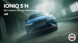 现代汽车N品牌首款量产高性能电动车IONIQ 5 N 荣获TopGear年度最佳汽车大奖